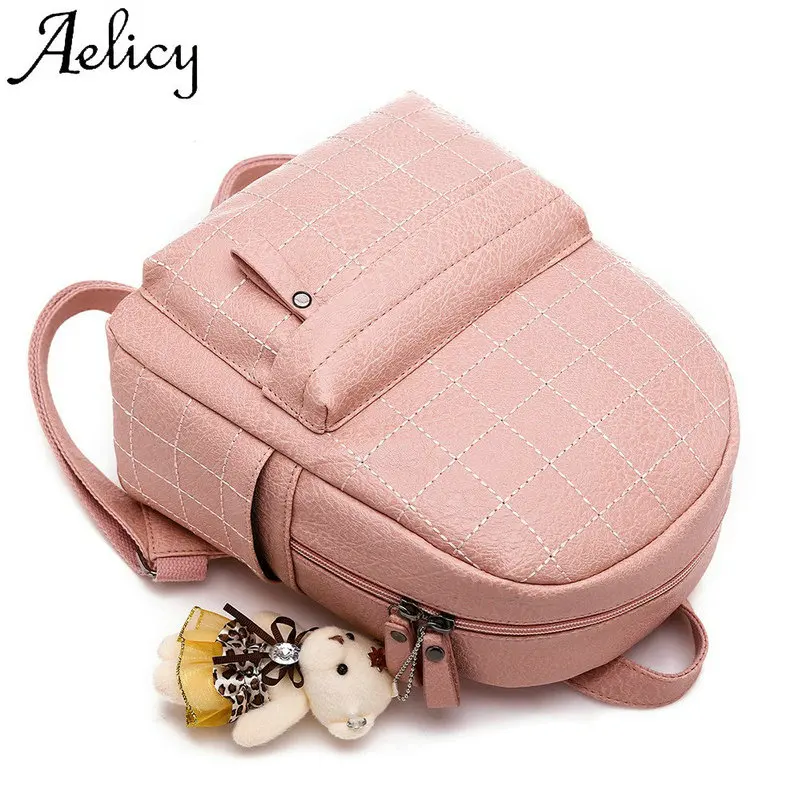 Aelicy Модный женский рюкзак с карманом для телефона высокого качества кулоном