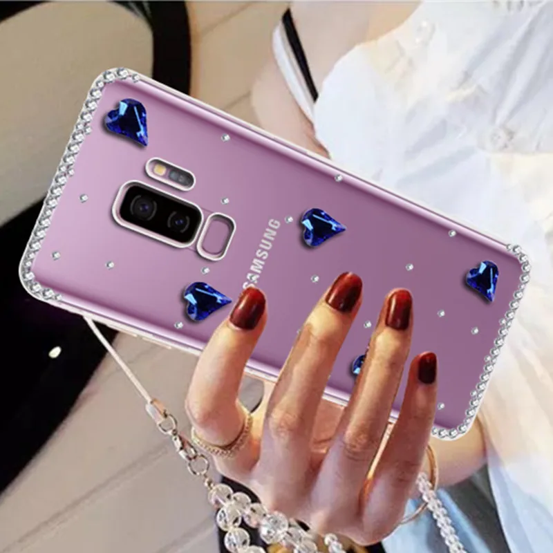 A6 A8 плюс A9 2018 Элитный сверкающий Чехол для чехол телефона samsung Note 8 9 S9 S8 J2 J4 J6 J8 J3 J5 J7