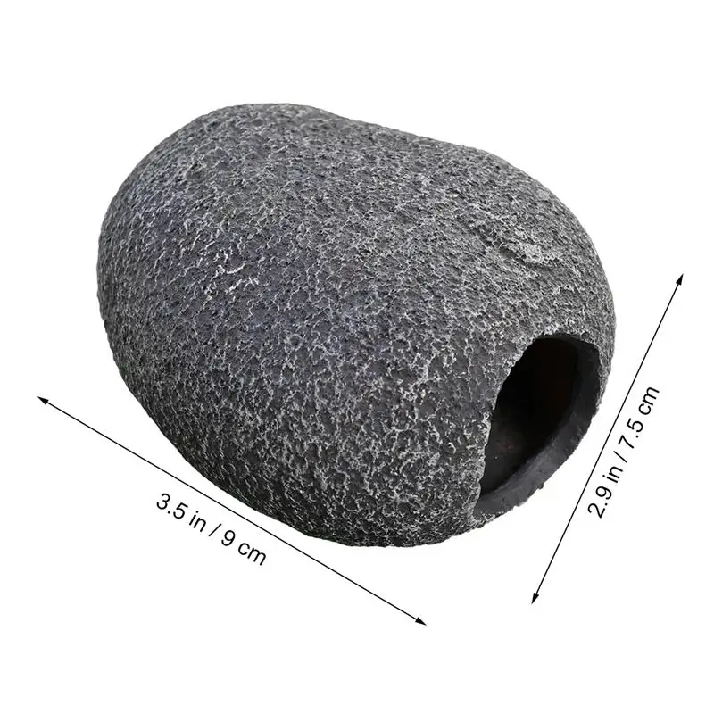 1 шт. пещера для рептилий смола эмульсионный отдых спрятать лягушки земляного