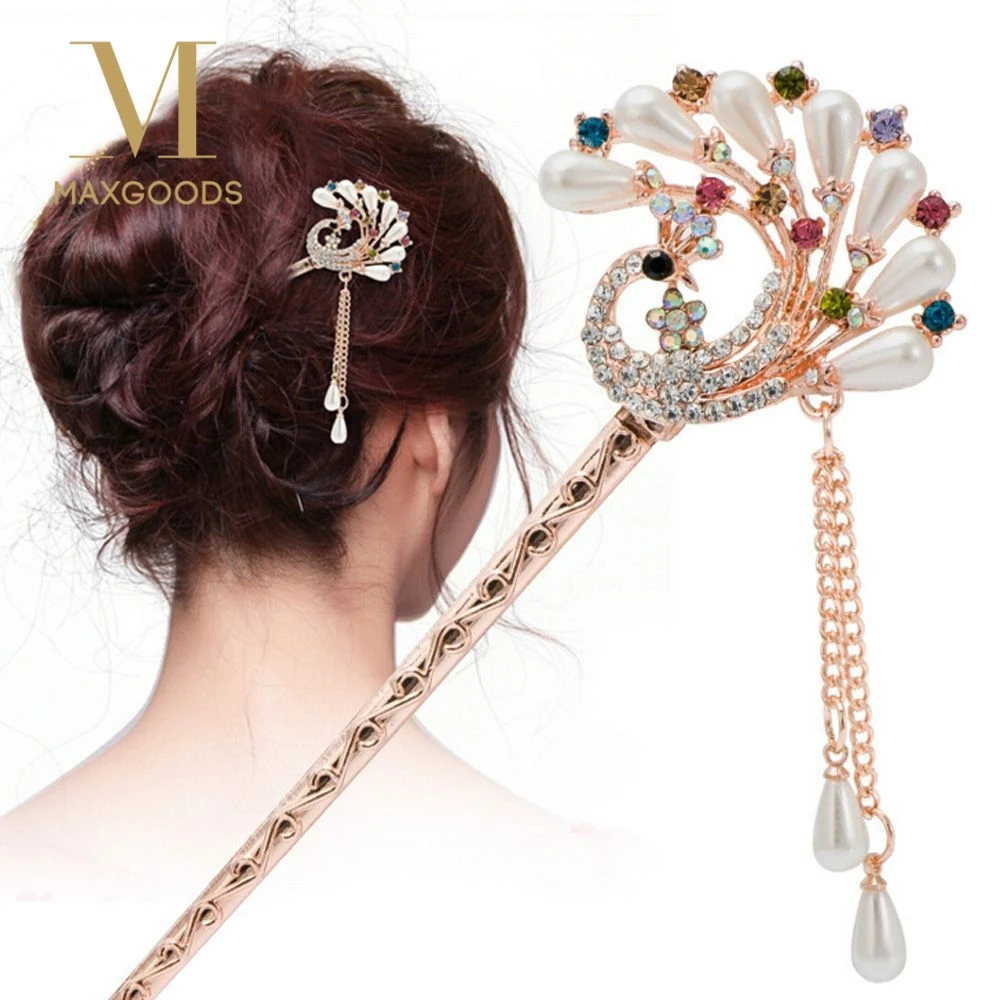 1 шт. заколки для волос с бабочками|hair stick|butterfly hair stickbridal wedding |