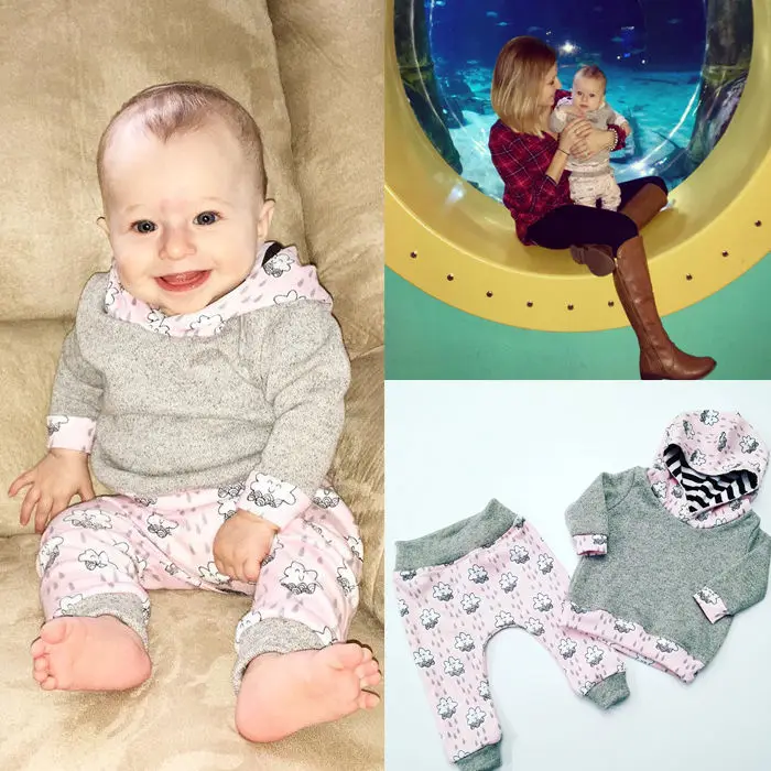 Хлопковая толстовка для новорожденных на возраст 0-24 месяцев | Детская одежда и