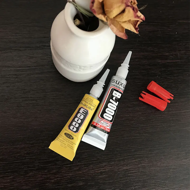 2pcs3ml B 7000 E 8000 супер клей многоцелевой эпоксидная смола B7000 DIY Ювелирные изделия