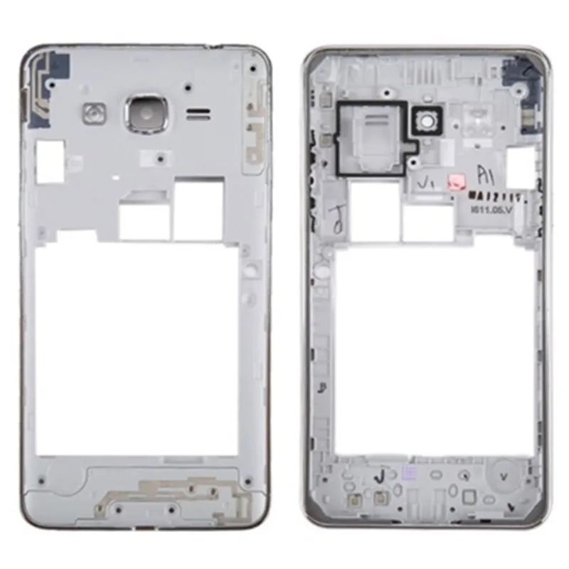 Одиночная/двойная задняя G532 средняя рамка для Samsung Galaxy J2 Prime G532F пластина корпус с