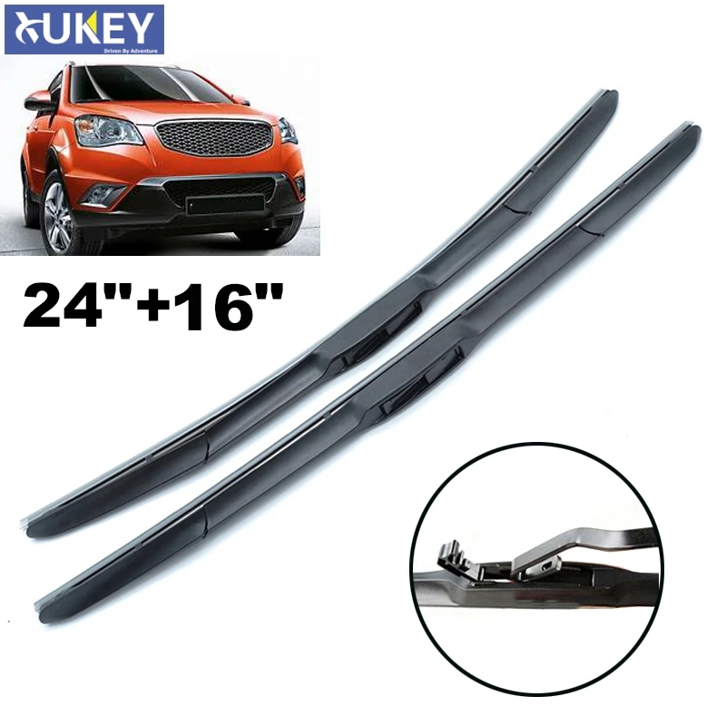 Xukey 2 шт./компл. лобовое стекло для SsangYong Korando C New Actyon 2017 2016 2015 2014 2013 2012 2011