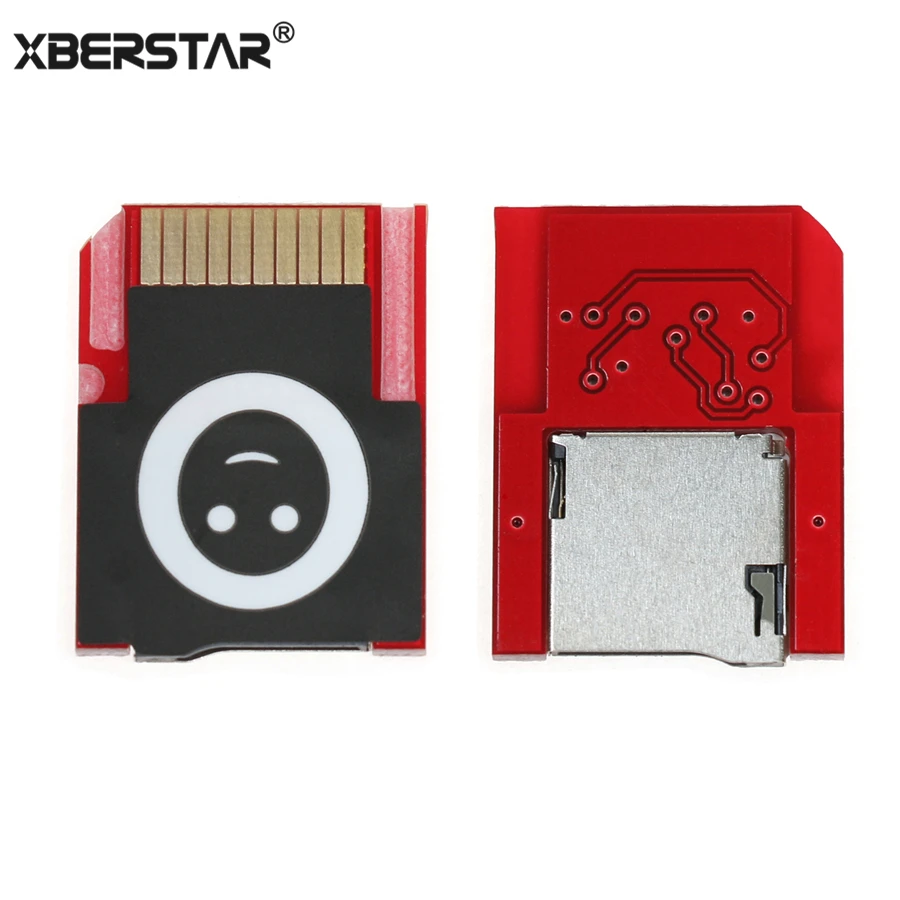 XBERSTAR адаптер карты Micro SD SD2Vita для PS Vita 1000 2000 новая версия Push to Eject PSV ita Game Card|Запасные