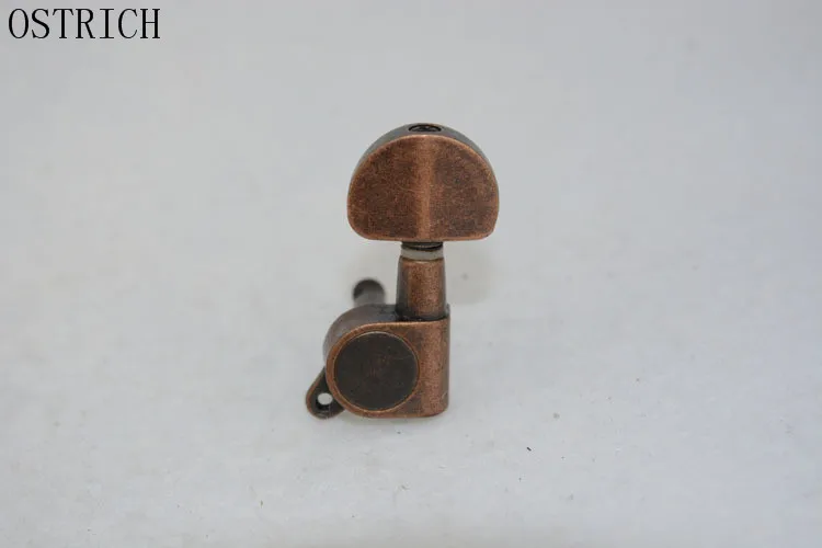 Ostrlch Vintage Style Bronze Guitar Tuning Pegs Tuners Machine Head 3L+3R Wholesales | Спорт и развлечения