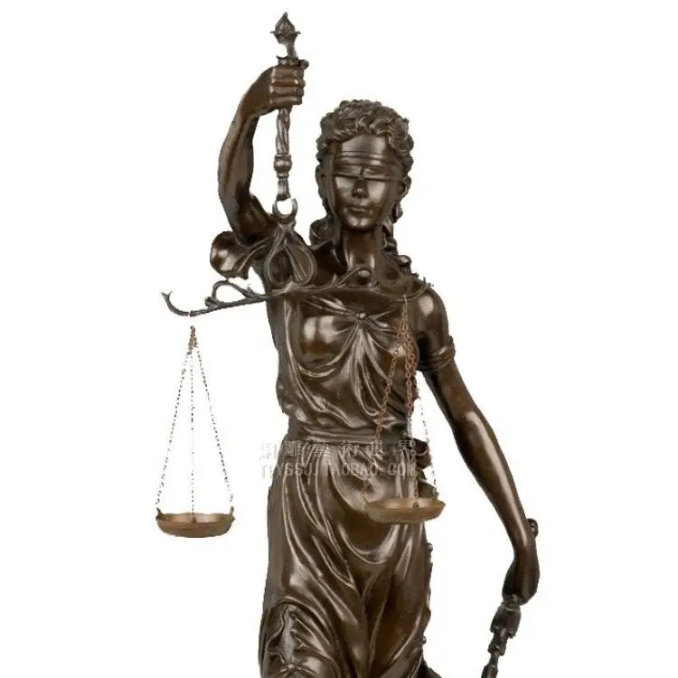 Равновесие яркая девушка богиня справедливости европейские украшения набор