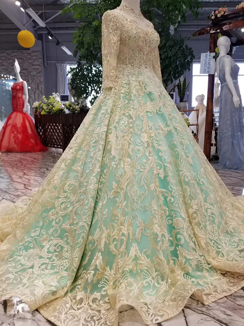 Vivian's Bridal высококачественное длинное кружевное платье с круглым вырезом и