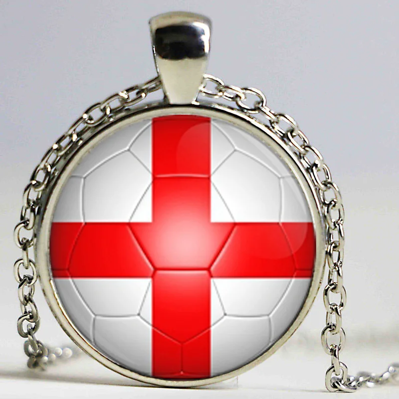 2015-New-Football-Team-necklace-Country-Flag-Image-Glass-Gem-Jewelry-Italy-UK-FR-GE-USA | Украшения и аксессуары