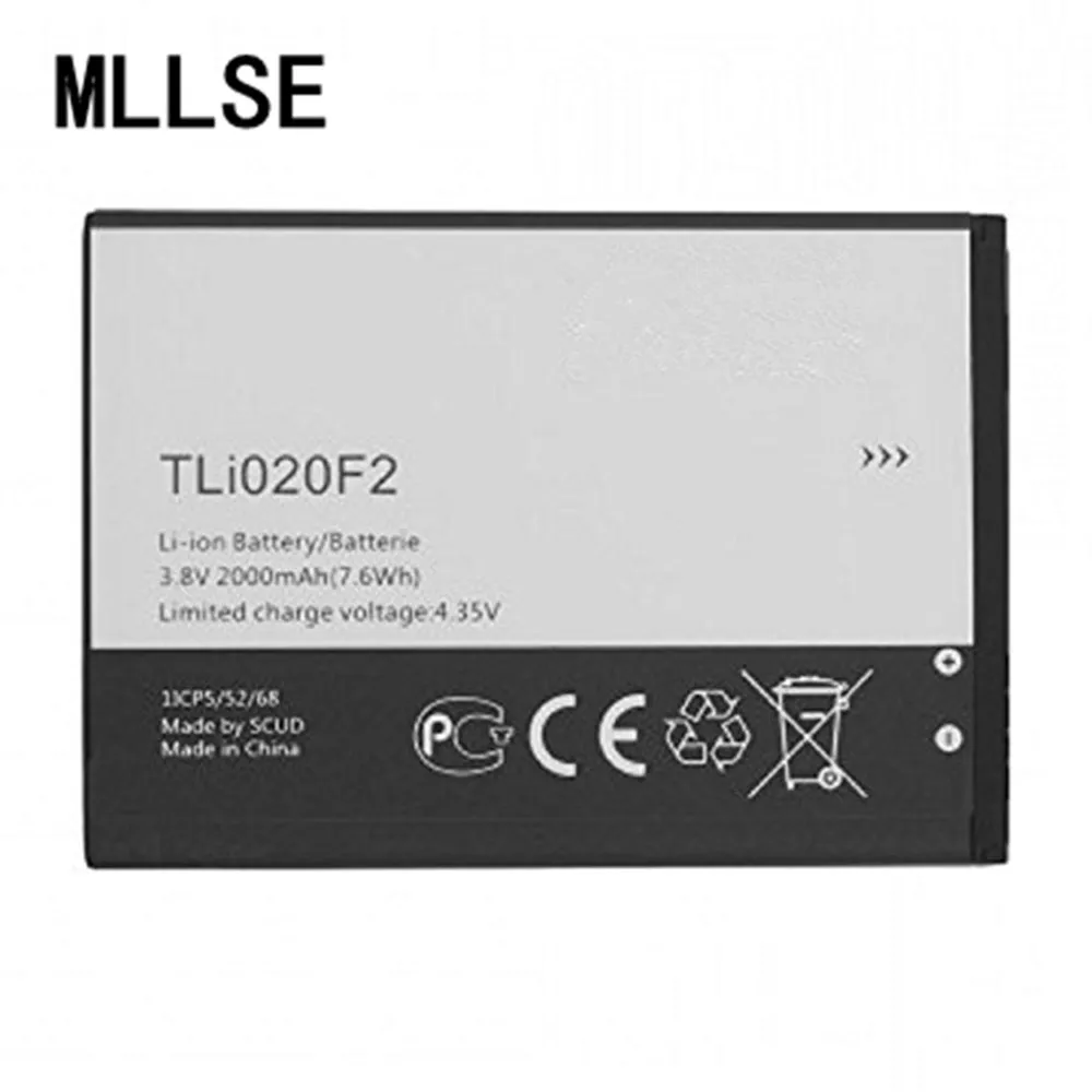Аккумулятор MLLSE 2000 мАч для Alcatel OT-5017B 5042 5042A 5042D 5042E 5042F 5042G 5042T 5042W 5042X 6036 6036Y | Мобильные