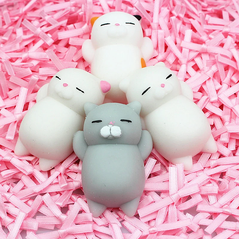 1psc Kawaii новинка подарок Большая маленькая кошка вентиляционный шар фигурка