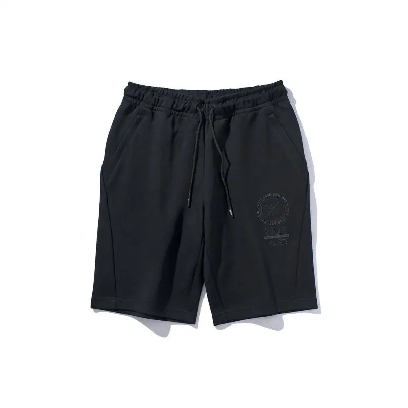 AKSP049-1H Li-Ning Мужская серия WADE шорты 72% хлопок 28% полиэстеровый Обычный Fit карманы Drawstring Спортивные шорты AKSP049 CAMJ19 - Цвет: AKSP049-1H