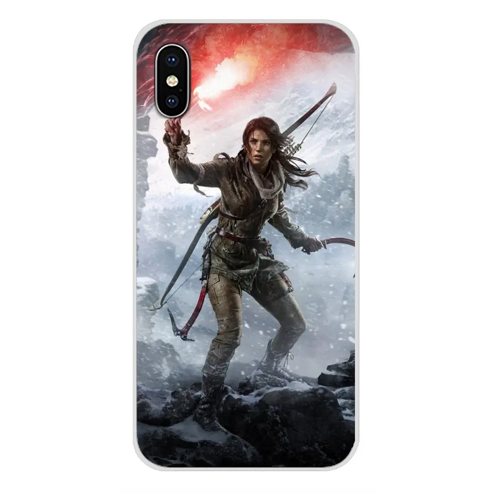 Tomb Raider Lara Croft игровой прозрачный мягкий чехол сумка для Samsung Galaxy J1 J2 J3 J4 J5 J6 J7 J8 Plus 2018