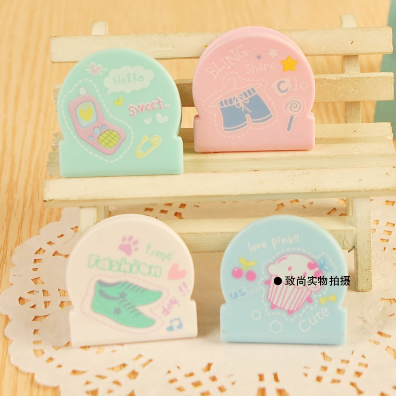 Бесплатная доставка модные канцелярские товары (4 шт./компл.) мультяшный