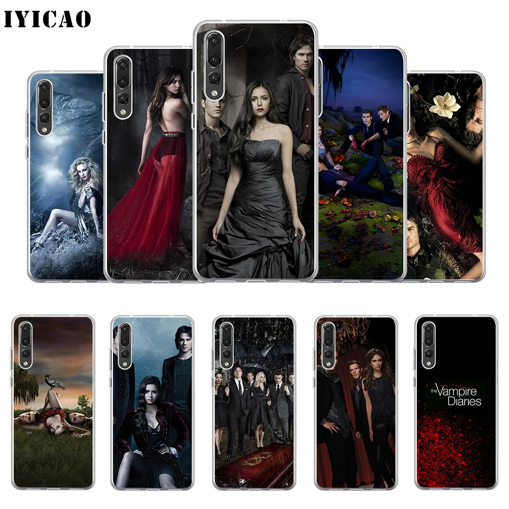 IYICAO Дневники вампира Сезон 8 Мягкий силиконовый чехол для телефона Huawei P30 P20 Pro P10 P9