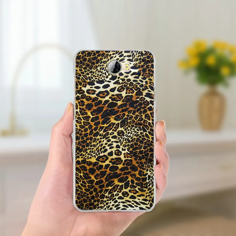 For Huawei P8 P9 P10 P20 Lite Mate 10 Pro Y5 Y6 Y3 II Y7 Honor 6X 9 Shell Soft TPU Phone Cases Leopard Print Shading | Мобильные