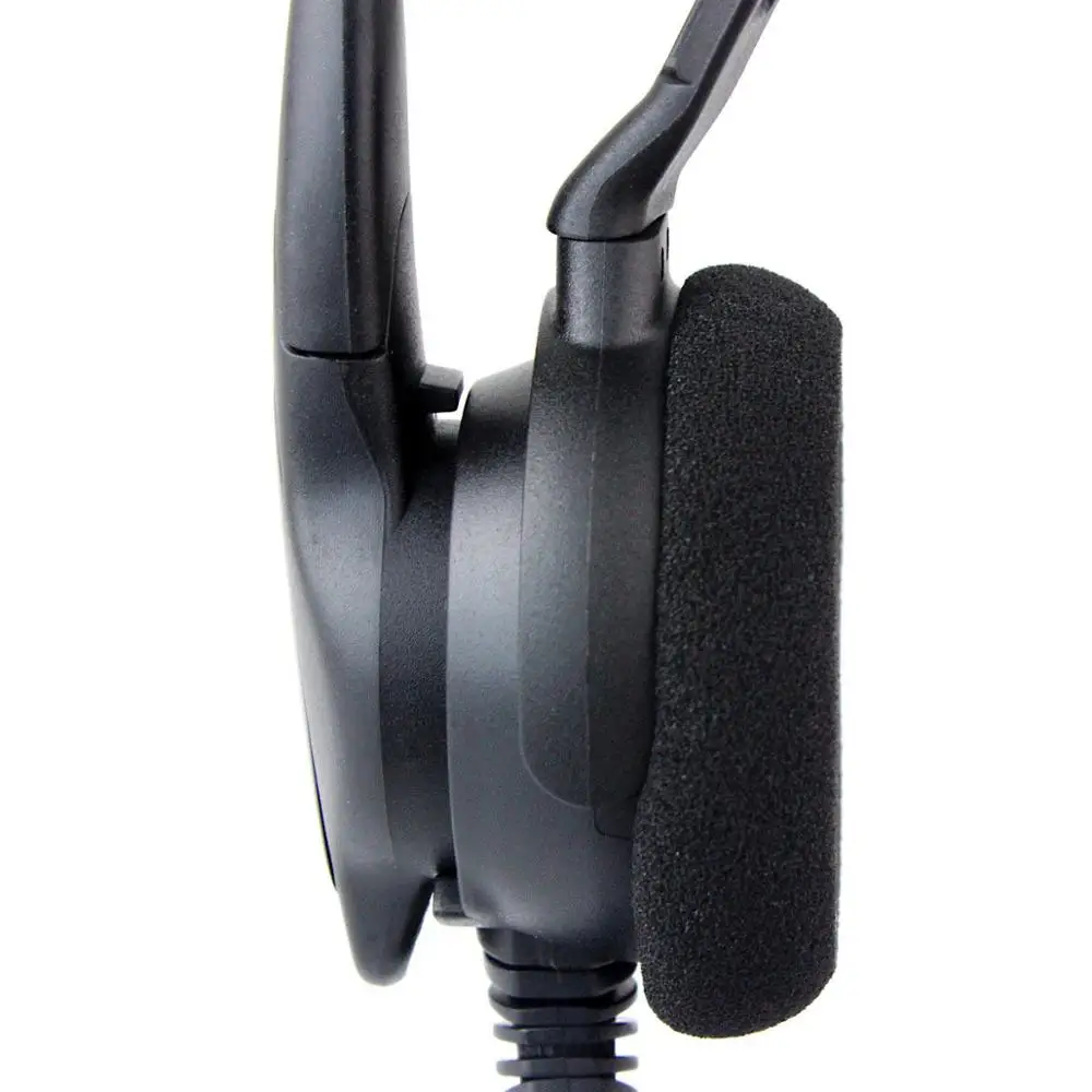 Совершенно новый XQF PTT MIC высокомощный динамик противошумная гарнитура для KENWOOD