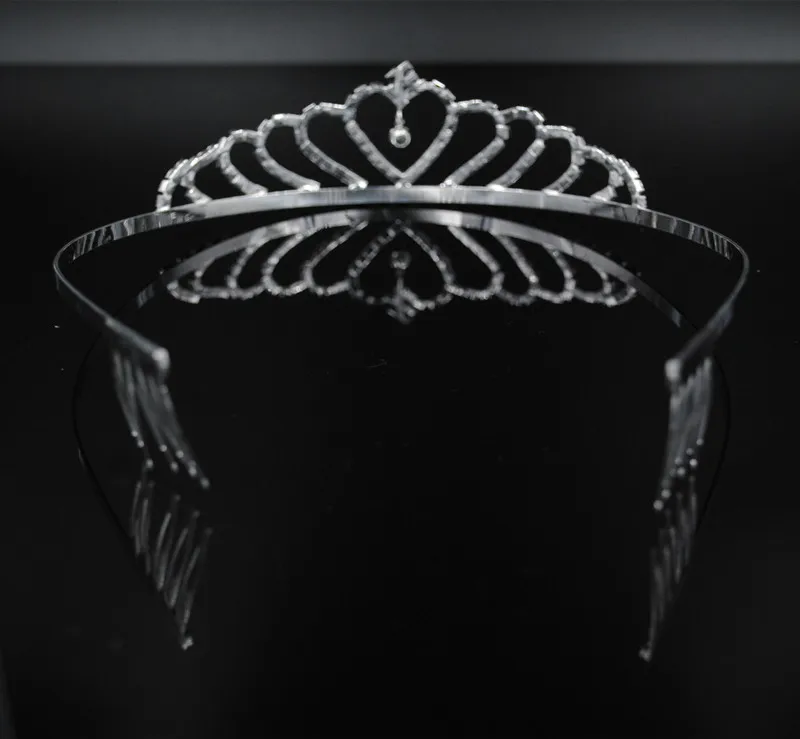 Новинка повязка для волос девочек головная невесты Великолепная тиара с