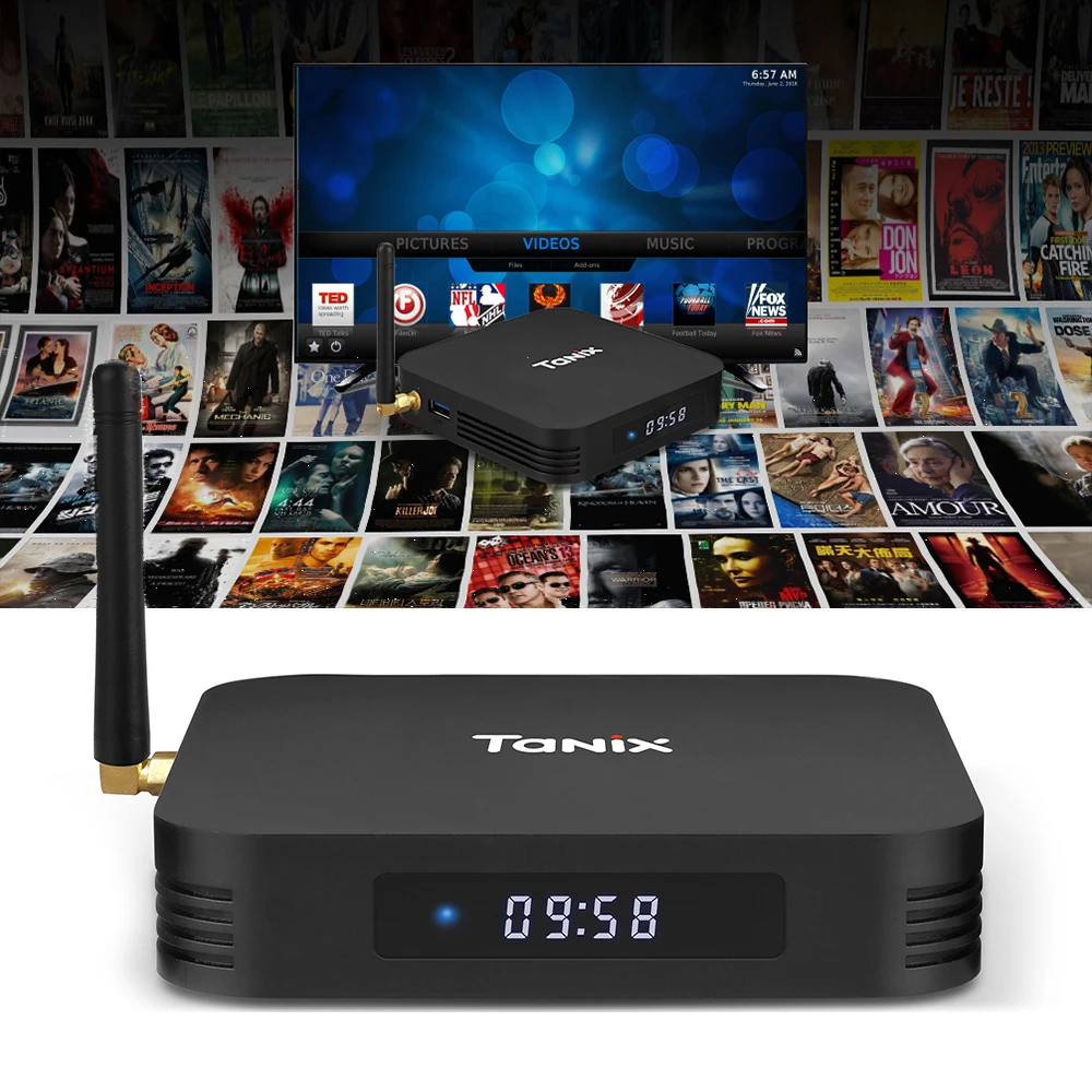 Tanix TX28 ТВ коробка RK3328 Andriod 7 1 4 Гб Оперативная память 32 GB Встроенная 2 4G 5G