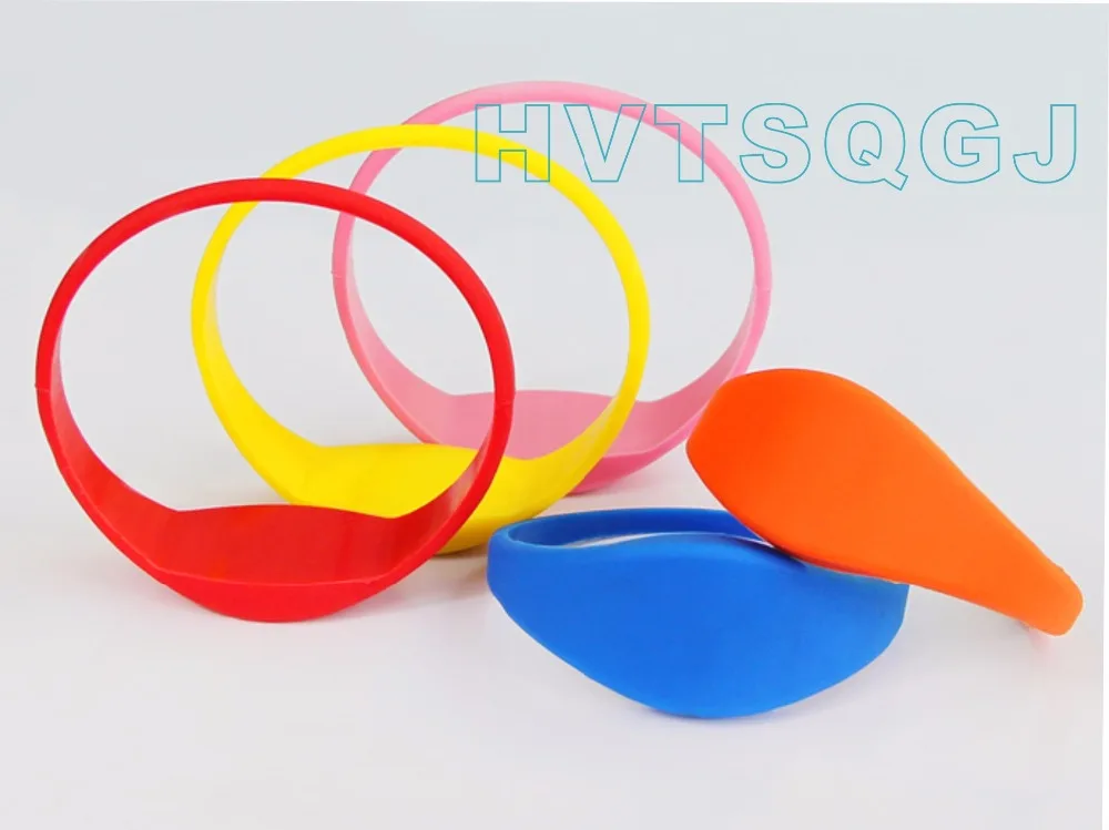 

Waterproof silicone125khz wristband RFID bracelet ID card