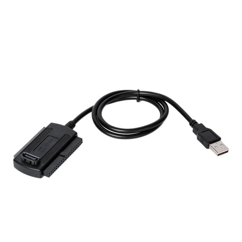 Компл. SATA/PATA/IDE Drive к USB 2 0 кабель переходник для жесткого диска 5/3 5 дюйма с 4