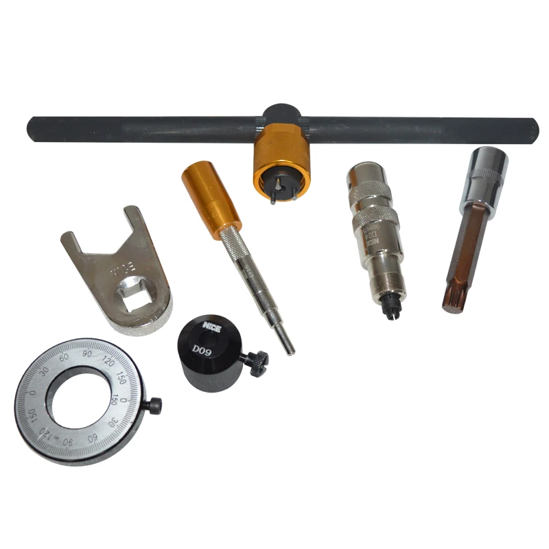 38 шт. инжектор common rail инструмент для разборки+ алюминиевая коробка, полный набор инструментов для ремонта инжектора common rail