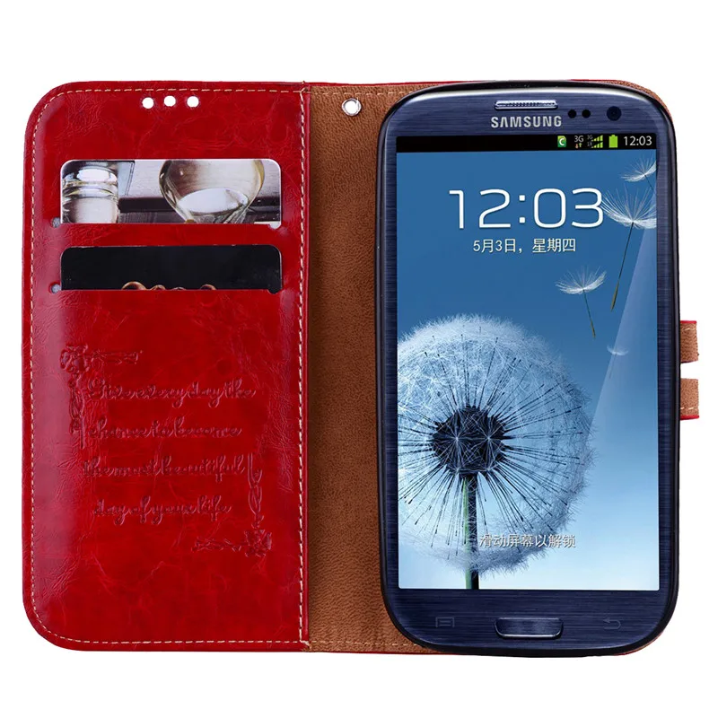 Роскошный чехол-книжка для samsung Galaxy S3, кожаный чехол-кошелек для samsung S3, чехол для Galaxy I9300 Neo i9301 Duos i9300i, чехол для телефона