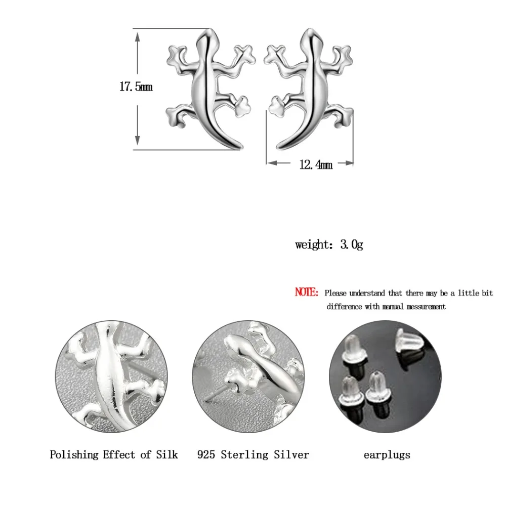 Классические серьги гвоздики Chereda милые женские ювелирные изделия в виде