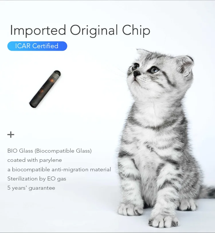 ISO RFID инжектор Для микрочипов fdx-b/nfc имплантата животное ветеринар шприц 2* мм 12 мм 1,4* мм 8 мм ММ 1,25*7 мм RFID транспондер для собаки кошки рыбы