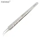 Пинцет FIXFANS длиной 16 см из нержавеющей стали с точными наконечниками для электроники, инструменты для ремонта, пинцет для пайки
