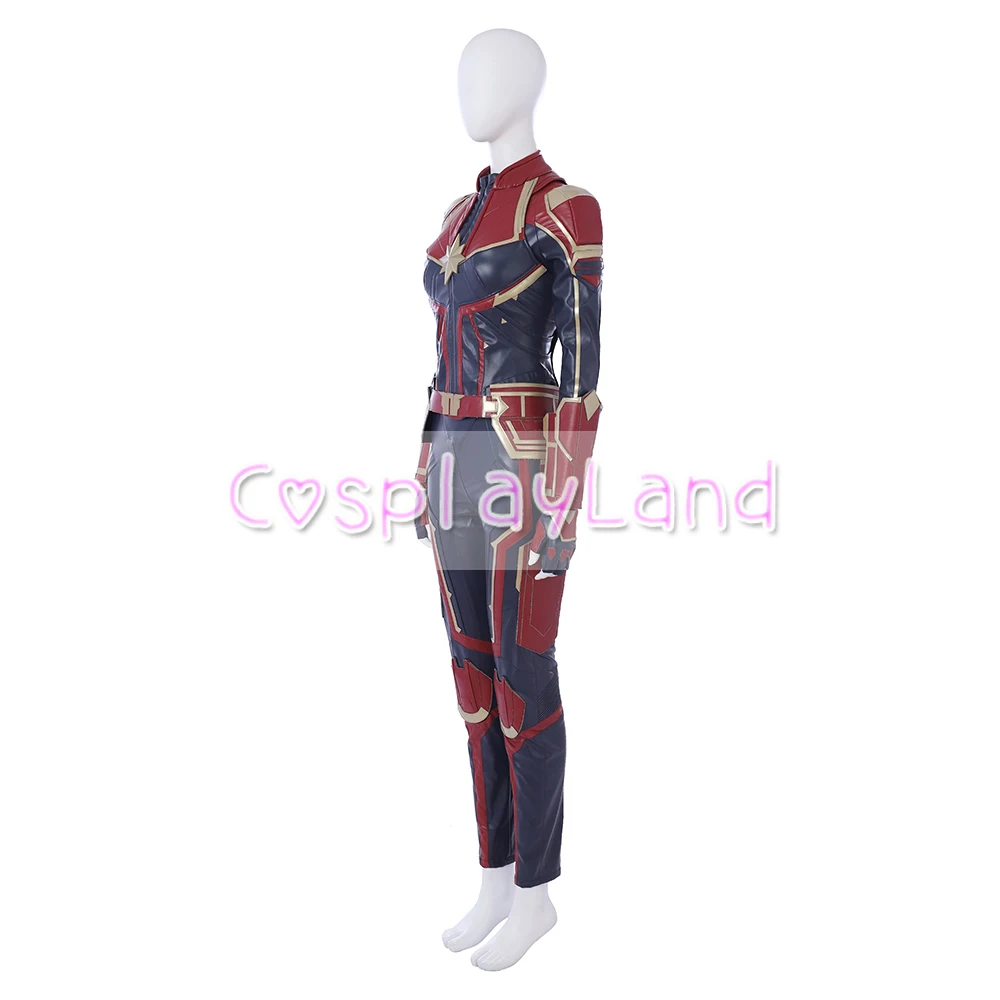 Костюм капитана Марвел для косплея Carol Danvers костюмы супергероя для Хэллоуина мисс Марвел комбинезон косплей костюм Карл костюм кары Дэнверс