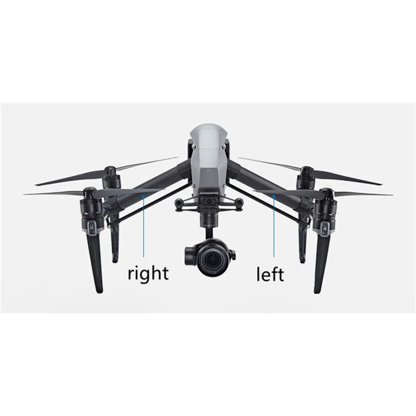 Оригинальная деталь DJI INSPIRE 2 7/8 левая/правая рука в сборе запчасти для ремонта