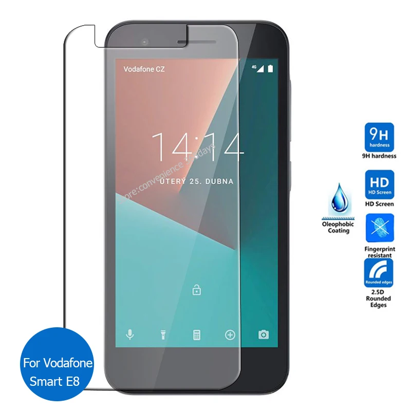 Закаленное стекло для Vodafone N10 V10 E9 C9 N9 Lite X9 E8 V8 N8 защита экрана защитная пленка на E 9