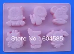 

Китайский Зодиак Животные #2 силиконовая форма для торта Мыло фотоформа