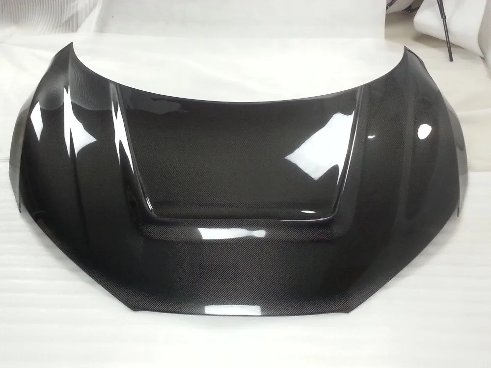 R8 капюшон BONNET-DUBLE-SIDED углеродного волокна капот для Audi (Подходит для: V8 V10) высокое
