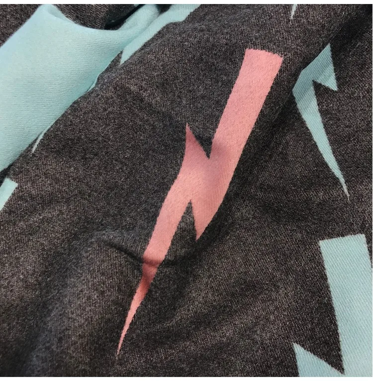 Новый шарф Элитный бренд кашемир пашмины зима женщина Шарфы для женщин Lightning