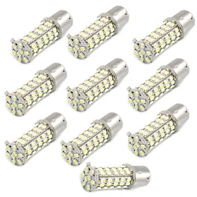 Codee(TM)4x Car 1156 BA15S 1206 68-SMD LED Tail Brake Backup White Light Bulbs | Освещение