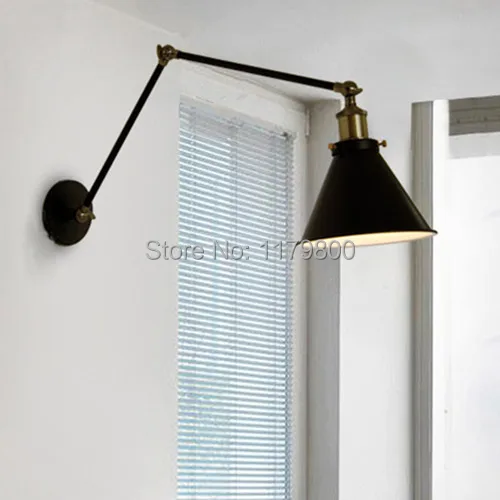 Настенный светильник в стиле ретро Регулируемая лампа Эдисона для лофта