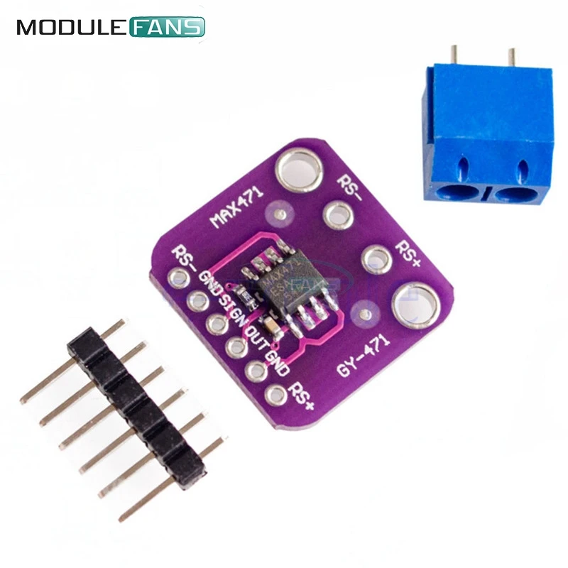 MAX471 GY 471 DC 3 V 3A Диапазон тока Напряжение Тесты Сенсор модуль для Arduino нагрузке