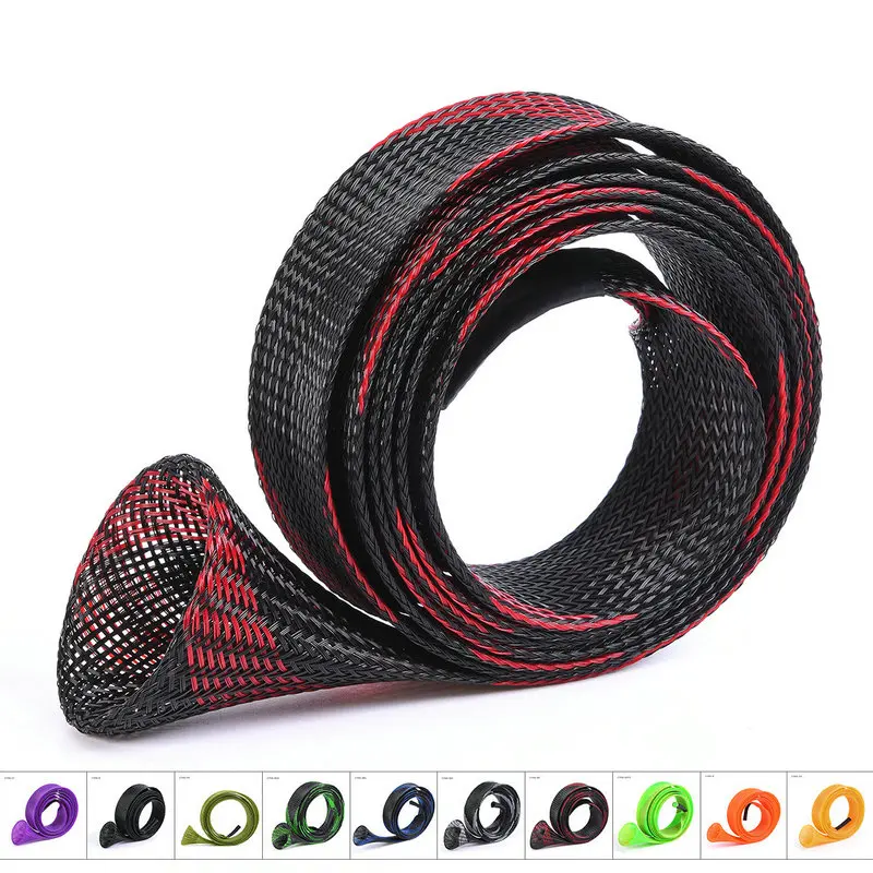 1pc 35mm*170cm Elastic Tangle Fishing Rod Protective Sheath Jacket Net Tube Cover Sleeve | Спорт и развлечения