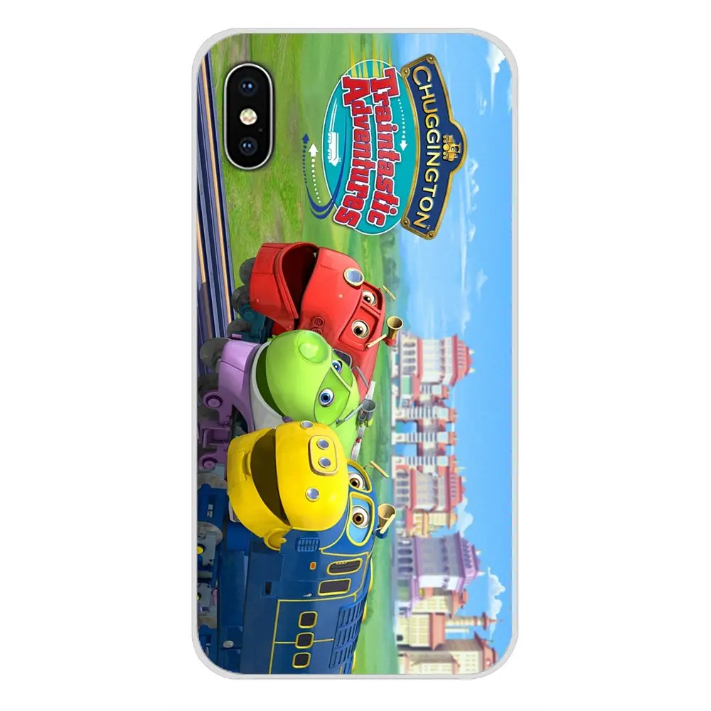 Chuggington детский поезд для Apple iPhone X XR XS MAX 4 4S 5 5S 5C SE 6 S 7 8 Plus ipod touch силиконовые чехлы