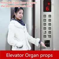 9527 real life games escape room props Elevator organ Correct Opening of Electromagnetic Lock on Floor escape room game