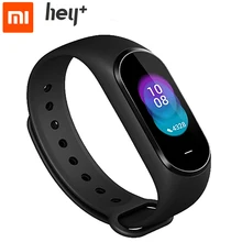 Xiaomi Hey Plus 1 Smartband 0,95 дюймов AMOLED цветной экран встроенный многофункциональный NFC монитор сердечного ритма Hey+ Band