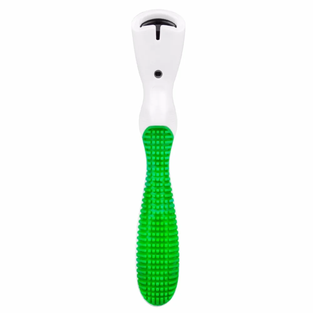 Фото Бритва для женского бикини Qshave Blue Lady, 1 шт., с ручкой и 2 шт. лезвиями X3, США, подарок для сестры лет №3