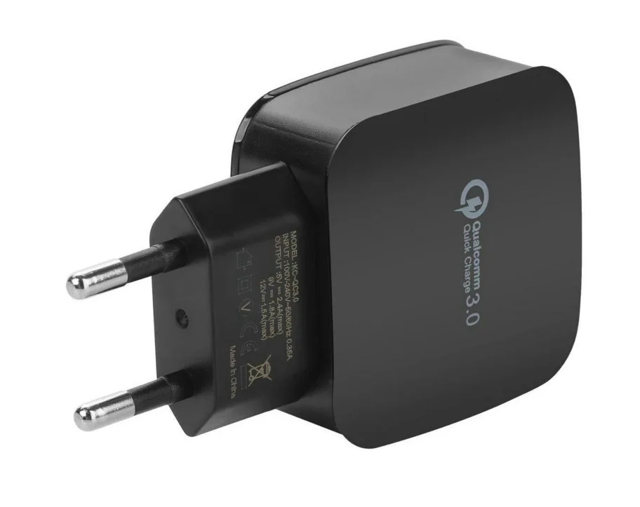 Универсальное зарядное устройство USB QC3.0 ЕС США 9 В 12 18 Вт быстрая зарядка 3 0
