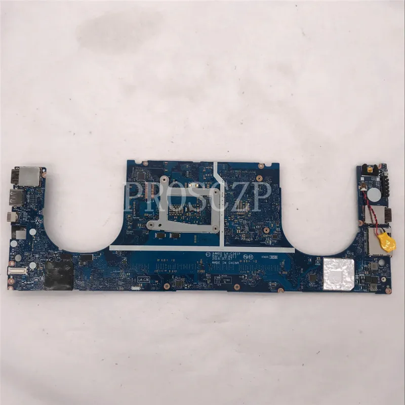 Бесплатная доставка для ноутбука XPS 15 9550 материнская плата LA-C361P 0Y9N5X CN-0Y9N5X DDR4 с