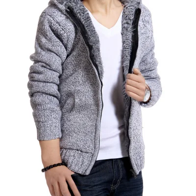 Мужская Флисовая Куртка Tcyeek с капюшоном на осень/зиму CJ099 2020|parkas hombre invierno|hombre