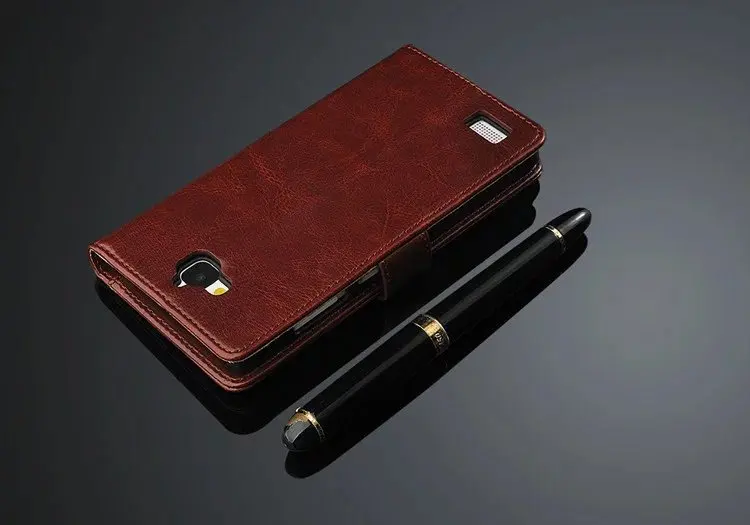 Флип-чехол для Huawei Honor 3C кошелек задняя крышка из искусственной кожи чехол