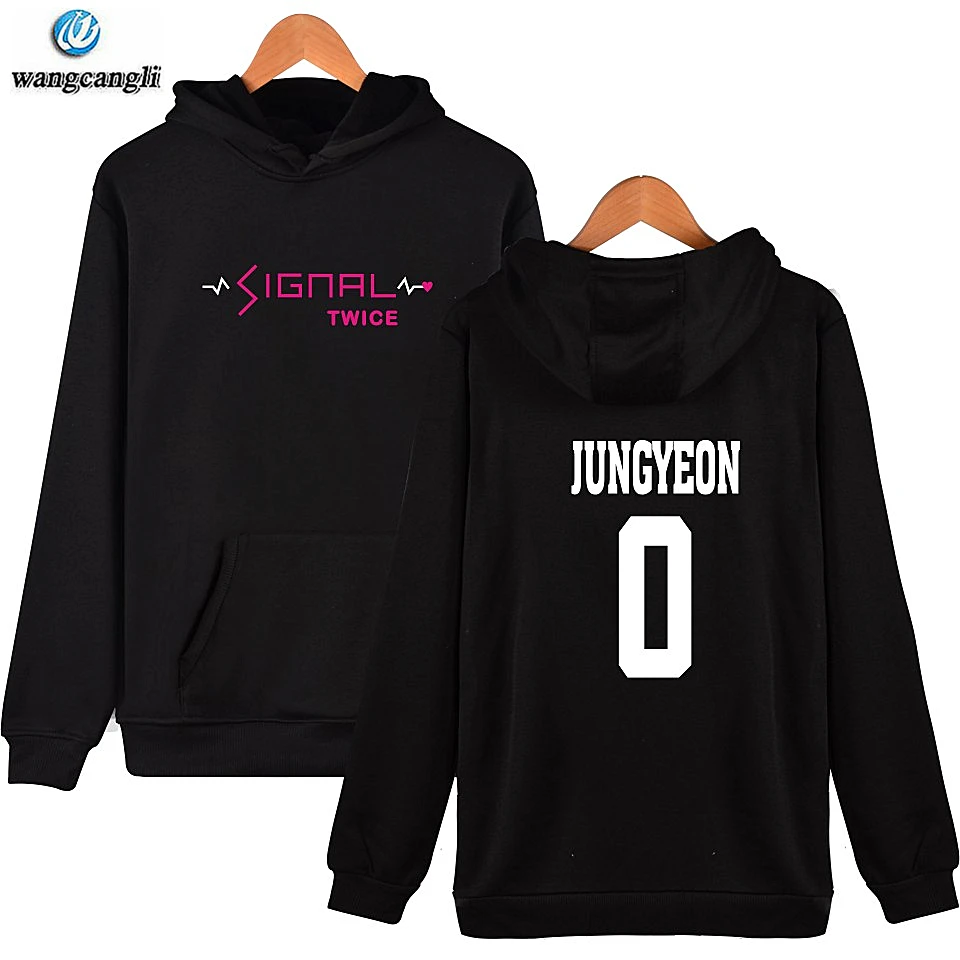 

KPOP TWICE sweatshirt hoodies men/women moletom masculino winter K pop hoodie Tracksuit hip hop fashion K-pop Jacket Coat