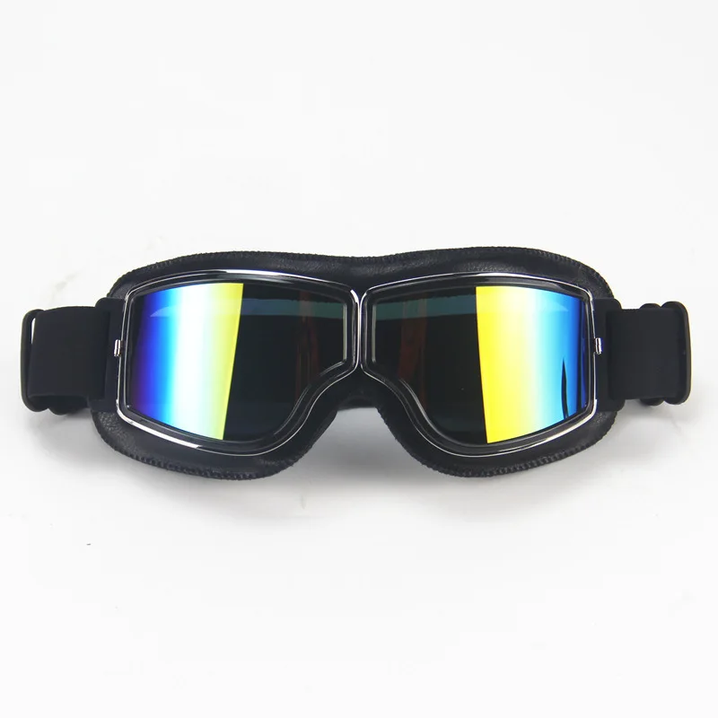 E-yy003 Universal Retro Motorcycle Goggles Windproof Sandproof UV Glasses Pilot Motocross Scooter | Автомобили и мотоциклы